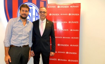 San Lorenzo se une a los esfuerzos de ONUSIDA