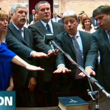 Abel Furl?&nbsp;n jur� como Diputado Nacional