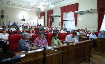 Juraron los nuevos concejales en el Honorable Concejo Deliberante