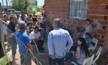Concejales de Cambiemos se reunieron con vecinos del asentamiento 21 de Septiembre