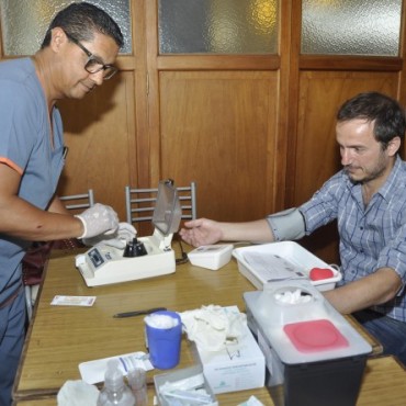 El Municipio acompa&ntilde;&oacute; una nueva Jornada de Donaci&oacute;n de Sangre