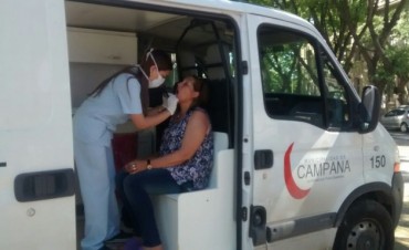 Con controles en la plaza Eduardo Costa, finaliz&oacute; la Campa&ntilde;a Nacional contra el c&aacute;ncer bucal