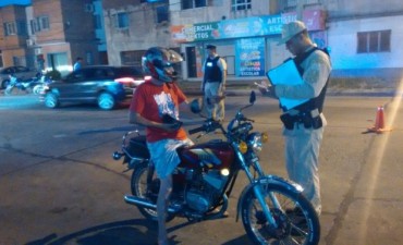 Secuestran cinco motos en distintos operativos