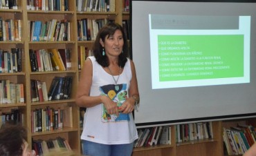 Adultos mayores participaron de una charla sobre &ldquo;Ri&ntilde;&oacute;n y Diabetes&rdquo; 