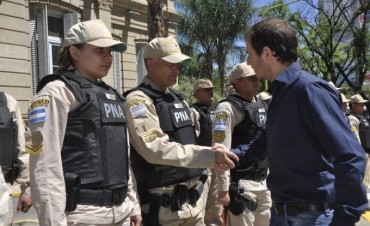 Los 60 efectivos de la Prefectura Naval ya custodian la ciudad 