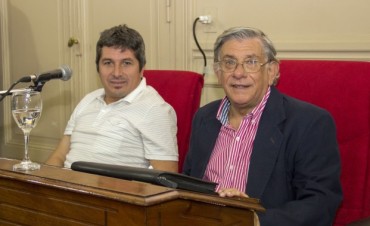 Los concejales de la UV Calixto Dellepiane Carlos G&oacute;mez y Norberto Bonola se refirieron a la falta total de informaci&oacute;n para tratar el presupuesto 2017