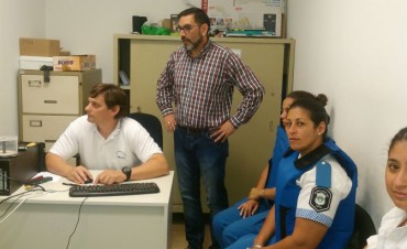 Centro de Monitoreo de Ruta 4: capacitan a efectivos policiales en la utilizaci&oacute;n de las c&aacute;maras