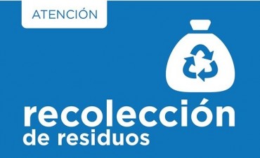 Cronograma del servicio de recolecci&oacute;n de residuos para Fin de A&ntilde;o y A&ntilde;o Nuevo