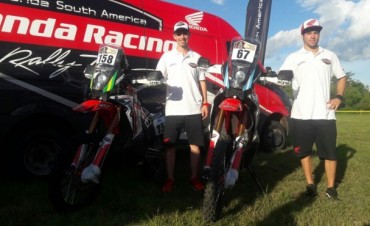 EL HONDA SOUTH AMERICA RALLY TEAM PRESENTA A SUS PILOTOS PARA EL DAKAR 2017