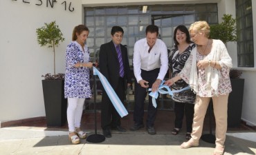 Junto a Tenaris, el Municipio particip&oacute; de la reinauguraci&oacute;n de la Secundaria N&ordm;16