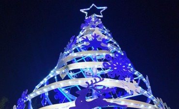 Con la presencia de Pap&aacute; Noel, ma&ntilde;ana se encender&aacute; el arbolito de navidad 