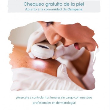 Chequeo gratuito de la piel en Swiss Medical Campana