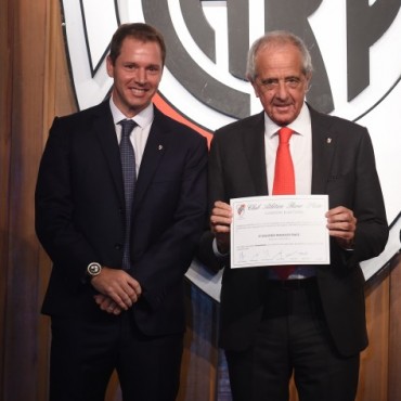 River Plate: Asunci&oacute;n de las autoridades en el Estadio Monumental