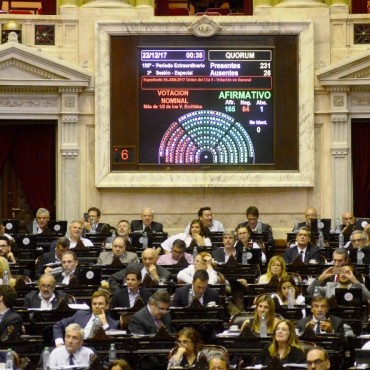 Se vot&oacute; el presupuesto 2018 y ahora va al Senado para su sanci&oacute;n definitiva