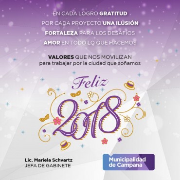 Por un a&ntilde;o para seguir trabajando por los vecinos de Campana