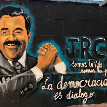 La Juventud Radical de Campana inaugur&oacute; un mural de Alfons&iacute;n