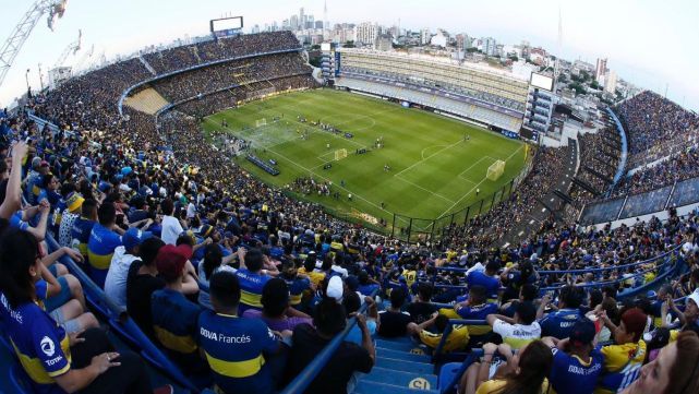 Los hinchas de Boca Juniors celebraron en su dÃa