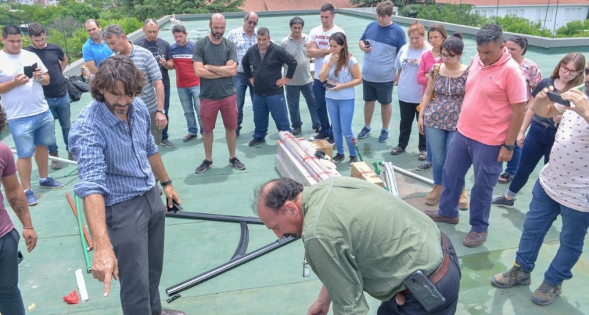 Se realizó en Campana una importante capacitación sobre energías renovables
