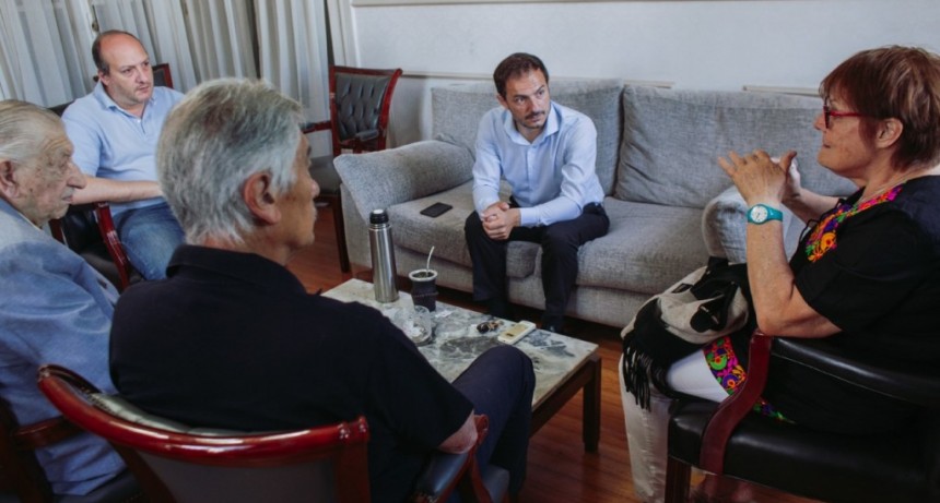 El Intendente recibi&oacute; a la comisi&oacute;n directiva del Rotary Club Campana 