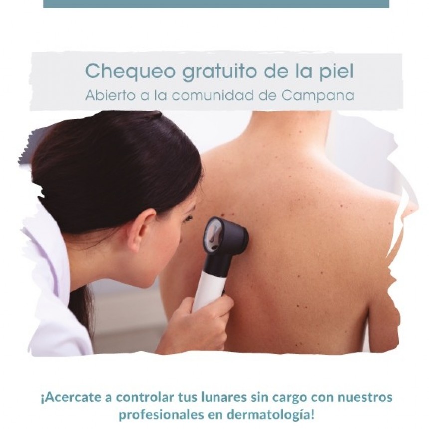 Swiss Medical realiz&oacute; chequeos gratuitos de la piel en su sede de Campana