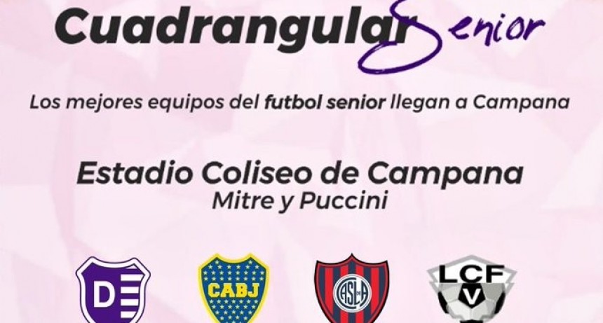 Este s&aacute;bado se disputar&aacute; la &ldquo;Copa Ciudad de Campana Senior&rdquo;