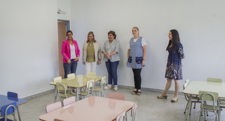 Santa Florentina: inauguran obras de ampliaci&oacute;n en el jard&iacute;n de infantes N&ordm; 923