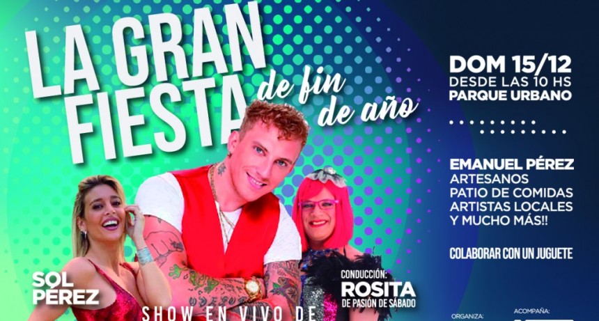 Se viene otra gran fiesta en el Parque Urbano   