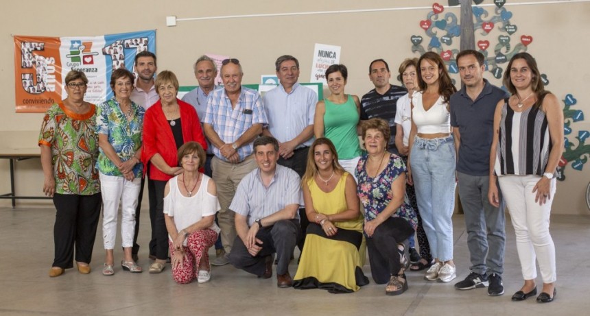 El Intendente acompa&ntilde;&oacute; el almuerzo de fin de a&ntilde;o del Grupo Esperanza