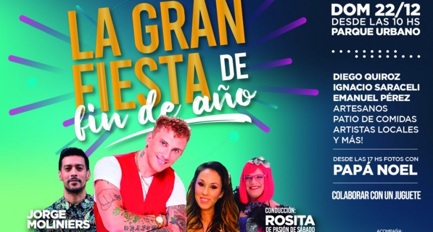 Con un show en vivo de El Polaco, llega la gran fiesta de fin de a&ntilde;o 