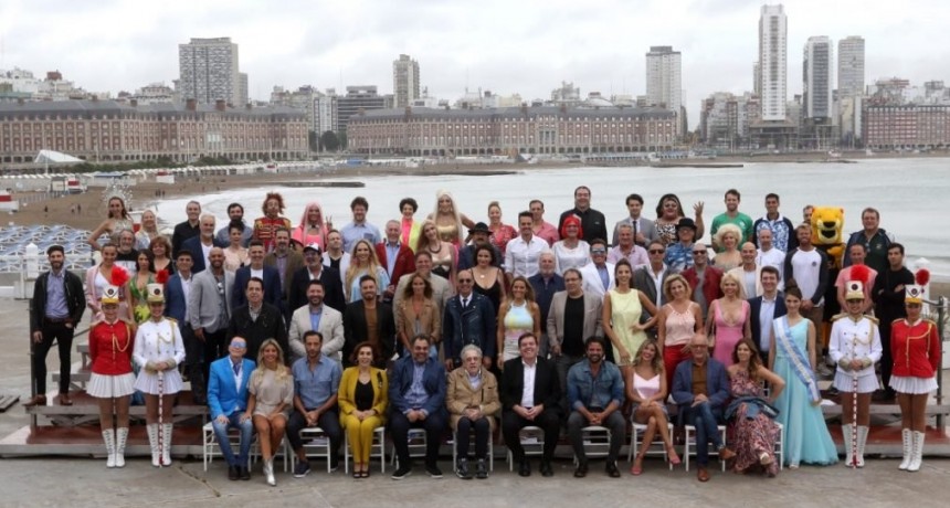 "Mar del Plata levanta el tel&oacute;n"  Montenegro encabez&oacute; la presentaci&oacute;n de la temporada 2020