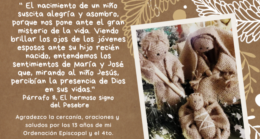 Mensaje de nuestro Obispo de la Di&oacute;cesis Z&aacute;rate-Campana Pedro Laxag&uuml;e