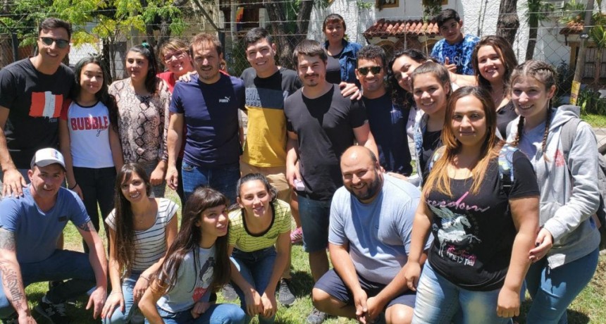 El Intendente cerr&oacute; el a&ntilde;o con su equipo de j&oacute;venes 