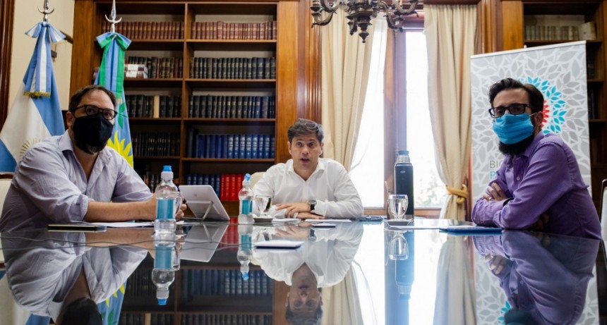 ENCUENTRO CON INTENDENTES  Kicillof y Simone anunciaron obras de transporte eléctrico para la Provincia con financiamiento de la CAF