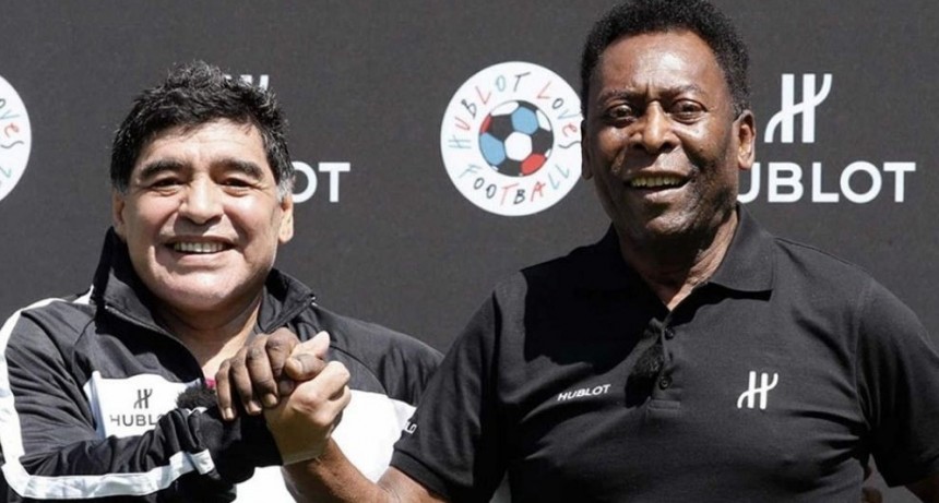 El emocionante mensaje de Pelé a Diego: 