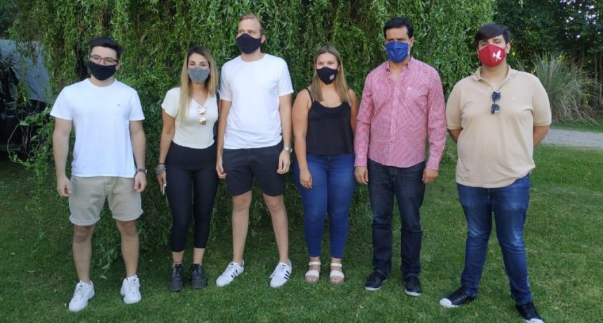 La Juventud Radical participó del encuentro con Maximiliano Abad