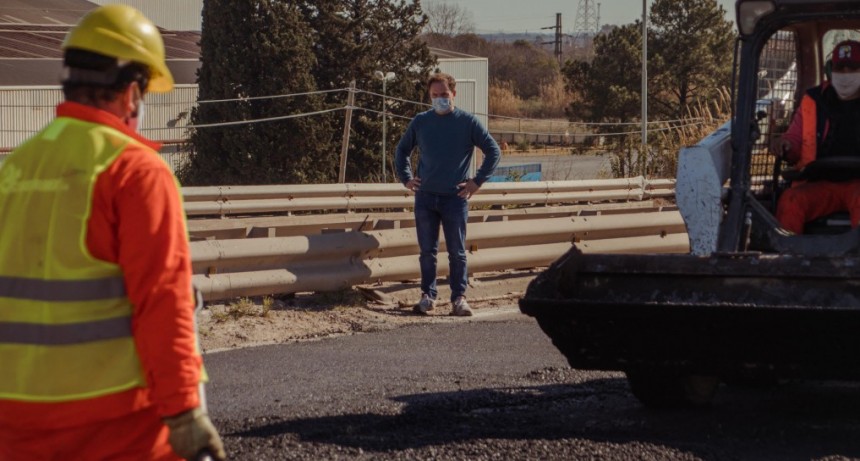 El Intendente solicitó a Vialidad Provincial que repare la Ruta 6
