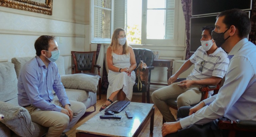 El Intendente se reunió con la nueva gerente del Banco Provincia 