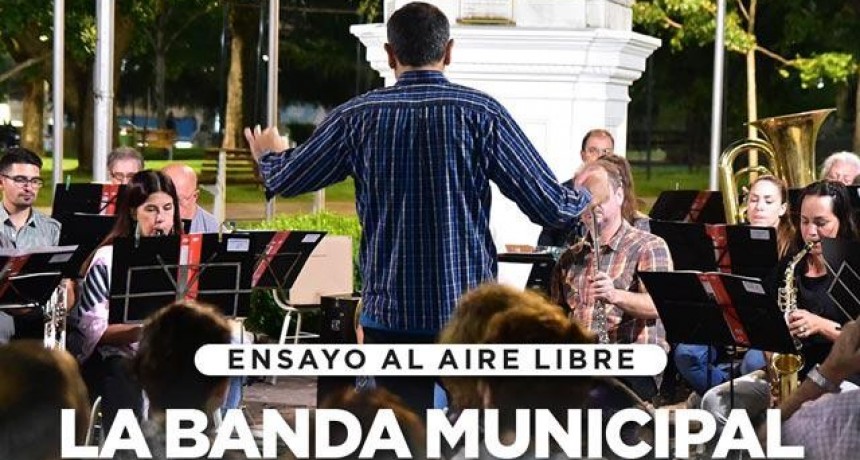 Este jueves vuelven los ensayos abiertos de la Banda Municipal 