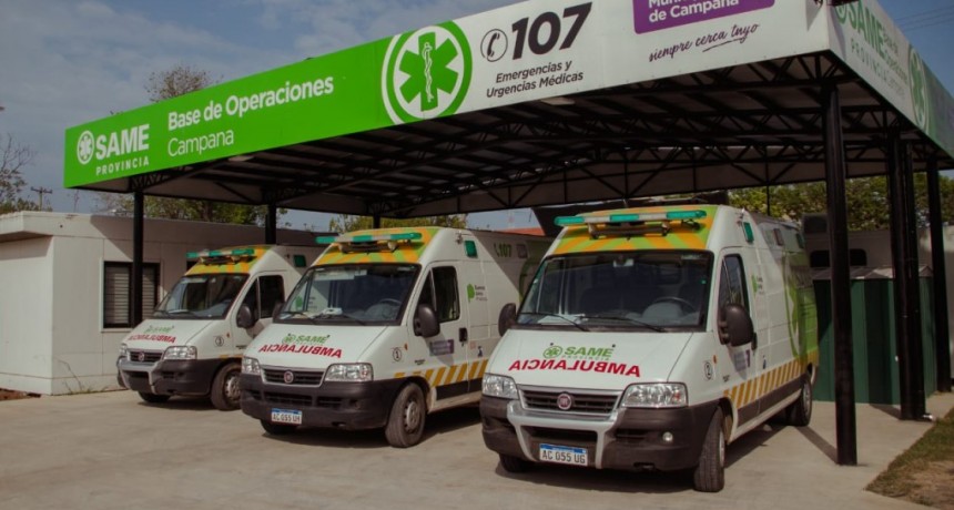 El Municipio garantizó la continuidad del SAME a pesar que la Provincia deja de enviar fondos para ese servicio