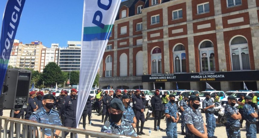 HOY SE REALIZO LA PRESENTACION DEL OPERATIVO SOL EN MAR DEL PLATA