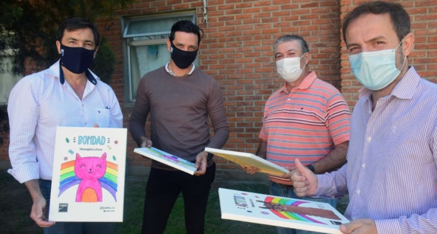 EDEN desarrolló una acción solidaria en el Hospital local