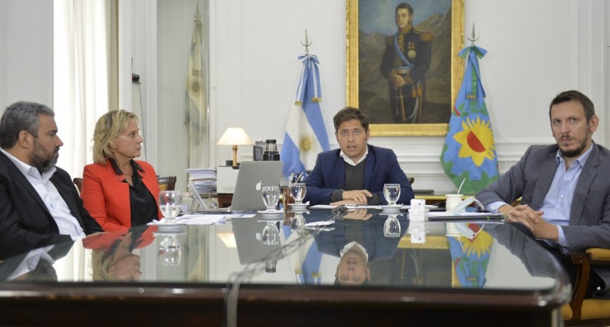 Kicillof y Cuattromo se reunieron con intendentes que suscribieron al programa de Provincia Leasing en 2021 