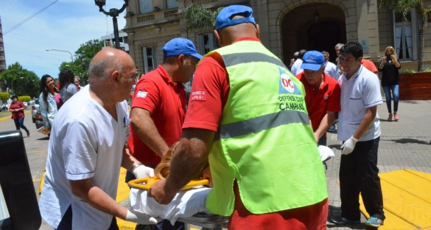 Defensa Civil Campana participará de un importante simulacro 