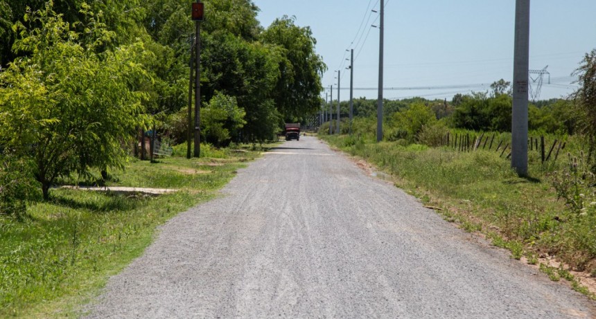 San Cayetano ya no tiene calles de tierra