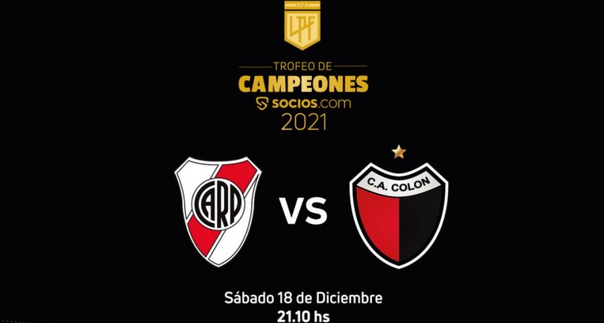 River y Colón, por el título
