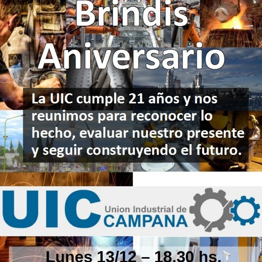 La Unión Industrial de Campana cumple 21 años