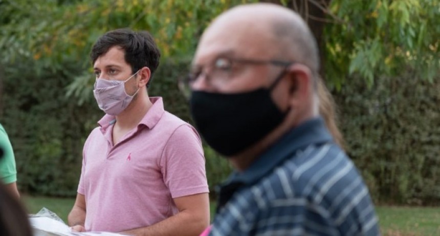 Alejo Sarna pidió mayor compromiso Municipal para cuidar a los vecinos de Los Pioneros