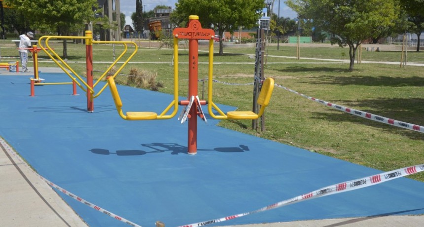 Continúan los trabajos de embellecimiento en la Nueva Costanera 