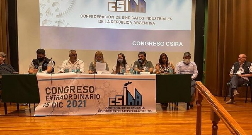Congreso Extraordinario de la Confederación de Sindicatos Industriales de la República Argentina