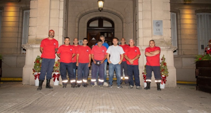  El Intendente despidió el año junto a Defensa Civil